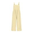 thumbnail image 5 of zanvin Pantalons pour Femmes, Liquidation Combinaison Sans Manches à Bretelles Décontractée Mode Été Unie, 5 of 5