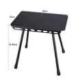 thumbnail image 3 of Camping Folding Stool Lightweight Pony Stool Dual-Use Adjustable Height Picnic Table Chair, 3 of 6