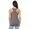 thumbnail image 2 of Bella Ladies Flowy Racerback Tank, XS, Storm, 2 of 3