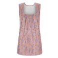 thumbnail image 4 of Birdeem T-Shirt Mode Femme Imprimé Confortable Ample Sans Manches, 4 of 12