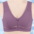 thumbnail image 2 of Women's Zip Front High Impact Wireless Racerback High Support Zipper in Front Sports Bra for Workout Running, 2 of 8