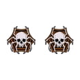 thumbnail image 3 of maskred Exquisite And Fashionable Halloween Enamel Pin Brooch Gift For Gothic Jewelry Enthusiasts And Alloy Spider Skeleton 2Set, 3 of 6