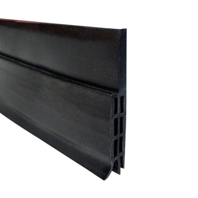 maskred Porte et Fenêtre Bande d'Étanchéité en Silicone Auto-Adhésif Imperméable à l'Eau Insonorisée et Résistant à l'Humidité Ruban Isolant Couture de Porte Noir LQ6