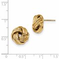 thumbnail image 2 of Boucles d'Oreilles Postales Texturées Polies 14k Triple Amour TL1059, 2 of 2