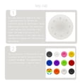 thumbnail image 3 of serony Lot de 2 Capuchons de Joystick en Silicone pour Manette de Jeu Accessoires de Manette Pièces de Remplacement Remplacement pour Xbox One Transparent, 3 of 5