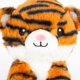 thumbnail image 4 of One Paw, Soft Plush Tiger Dog Toy, 9 inches, 4 of 7