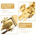 thumbnail image 4 of Miangastore 20 Pcs Clips d'Oreille sur Boucles d'Oreilles Convertisseur Plat Rond Composants de Boucle d'Oreille Outils de Bijoux pour Bricolage Boucle d'Oreille Aucun Percé (10mm, Doré), 4 of 8