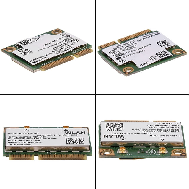 LHCER Mini WIFI Card,2.4G + 5G Dual-Band Mini PCI-E WIFI Wireless Card for 6250 WiMax for / /