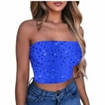 thumbnail image 2 of Tube Tops, Womens Printed Strapless Yoga Exercise Chest Wrap Pullover, 2 of 4
