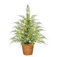 thumbnail image 1 of ERK 23.6" Christmas Tree Lit Green With Warm White LED Lights, 1 of 3