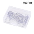 thumbnail image 5 of MasteelfCA 100pcs 27mm Wig Making Set Stainless Steel Wig T with Plastic Box for Wigs Sewing Blocking and Knitting, 5 of 5
