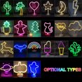 thumbnail image 2 of Labymos Cute Design Night Light Beside Lamp 3 * AA Cell Operated USB Powered Portable, 2 of 8