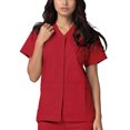 thumbnail image 2 of Adar Universal Women's Scrub Set ? Snap Front Scrub Top and Multi Pocket Scrub Pants, 2 of 7