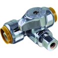 thumbnail image 1 of Cash Acme 1942408 0.5 x 0.5 x 0.25 Po Tee de Service de Compression Stop, 1 of 5