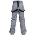 thumbnail image 4 of XZNGL Womens Insulated Bib Overalls Solid Color One-Piece Suspenders Trousers, 4 of 9