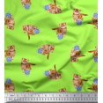 thumbnail image 1 of Soimoi Cotton Duck Fabric Wool & Cat Animal Print Sewing Fabric Yard 42 Inch Wide, 1 of 3