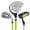 Green, variant on Ultimate Junior Golf Club Set for Children Includes 165CC #3 Fairway Wood & #7 Iron Yellow