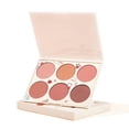 thumbnail image 2 of Cheek Blush Cosmetics, Blush Palette Multi Color Lightweight Matte Oil Absorbing  For Home For Women 6 Colors Blush Palette, 2 of 5