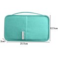 thumbnail image 4 of Travel Passport Holder Splash-proof Document Organizer Bag Passport Wallet, 4 of 10