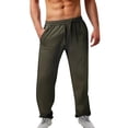 thumbnail image 1 of asjyhkr Sweatpants for Men Elastic Waist Drawstring Stretch Jogger Running Athletic Workout Pants with Pockets, 1 of 4