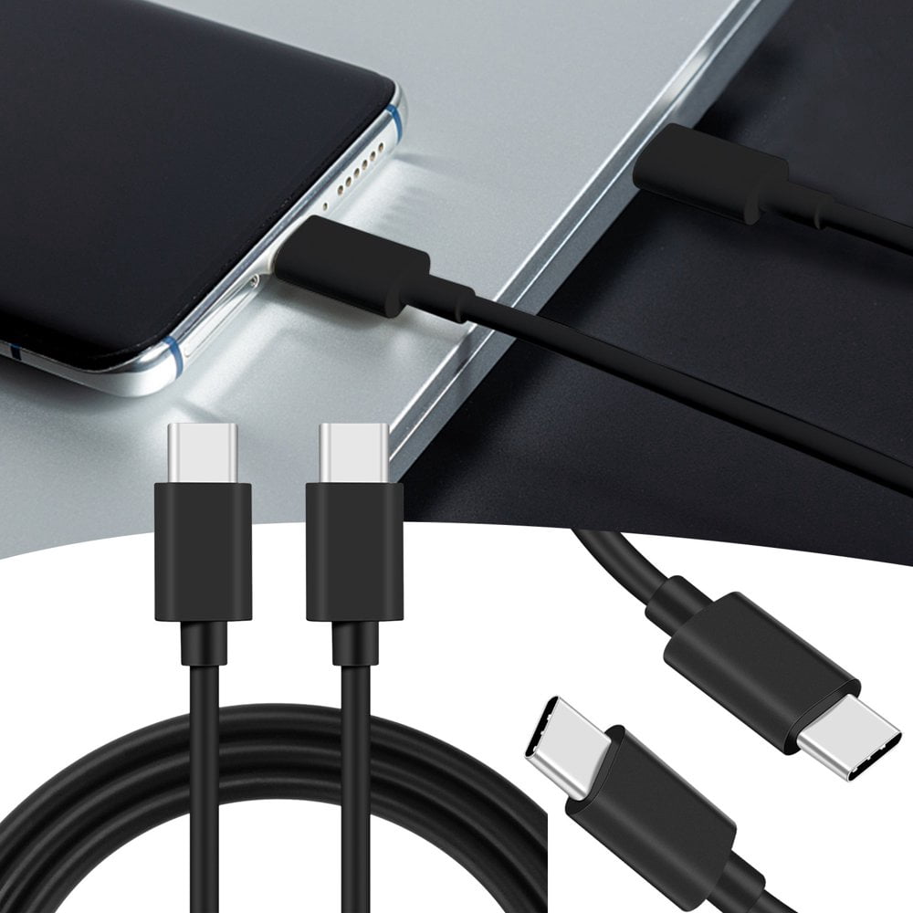 LEEYNEER USB-C To USB-C Charging Cable  USB 2.0 Type C To Type C Cable 60W/3A Fast Charging C To C Charger Cord Compatible USBC To USBC Cable