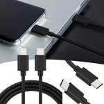 LEEYNEER USB-C To USB-C Charging Cable  USB 2.0 Type C To Type C Cable 60W/3A Fast Charging C To C Charger Cord Compatible USBC To USBC Cable