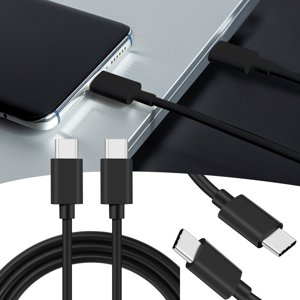 LEEYNEER USB-C To USB-C Charging Cable  USB 2.0 Type C To Type C Cable 60W/3A Fast Charging C To C Charger Cord Compatible USBC To USBC Cable