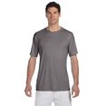 thumbnail image 3 of Hanes Cool DRI TAGLESS Men`s T-Shirt, 2XL, Graphite, 3 of 5