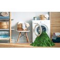 thumbnail image 2 of Ahgly Tapis Rectangulaire Lavable en Machine Intérieur Vert Émeraude Profond, 5 Pieds x 8 Pieds, 2 of 7