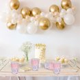 thumbnail image 4 of Girls Birthday Party Disposable Tableware Set | Colorful Scale Pattern Paper Plates Cups Napkins | 10/20Pcs Sturdy Paper Party Supplies | Mermaid Theme Kids Celebration Decor, 4 of 6
