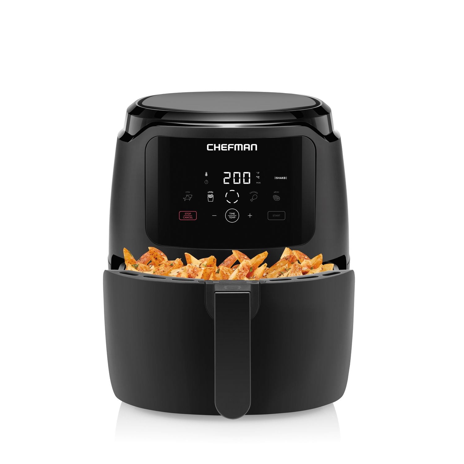Chefman Friteuse à air numérique, 5 pintes, noir mat