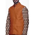 thumbnail image 4 of Atasi Indian Kurta Pyjama Jacket Set For Men Printed Classic Casual Clothing, 4 of 5