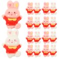 thumbnail image 1 of 20pcs Resin Flatback Rabbit Charms Hairpin Resin Charms Phone Case Embellishments, 1 of 8