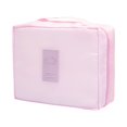 thumbnail image 1 of bbymog Trousse de Maquillage Portable avec Grande Capacité, et Sac de Rangement pour Articles de Toilette de Voyage à Compartiments Multiples, 1 of 1