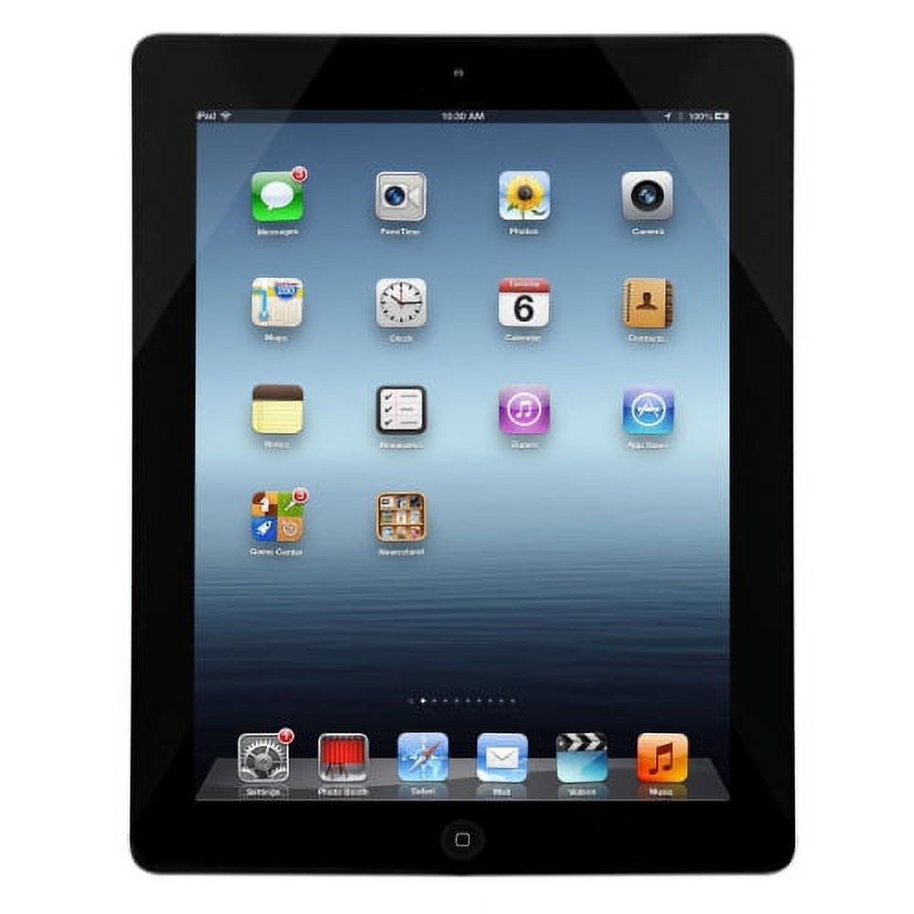 Restored Apple iPad 4th gen 9.7" screen Wi-Fi Space Gray Good