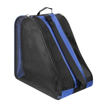 Lipstore Sac pour Patins à Roulettes Sac de Transport pour Patins en Ligne Patins Artistiques Patins de Hockey sur Glace Bleu Foncé