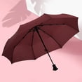 thumbnail image 1 of SuoKom Compact Fully Automatic Travel Umbrella Wind and Umbrella Protection Umbrella Men & Women Umbrellas, 1 of 5