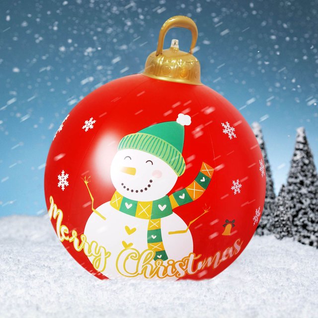 Christmas Decorations - Christmas Decorations for Room, Outdoor Christmas Inflatable Decorated Ball Giant Christmas Inflatable Ball Christmas Tree Decorations