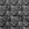 thumbnail image 1 of oneOone Tissu Polyester Spandex Gris Motif Feuille Tropicale Tissu au Mètre 56 Pouces de Large, 1 of 5
