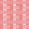 thumbnail image 1 of Ahgly Tapis d'Intérieur Lavable en Machine Carré Transitionnel Rose Pastel, 4 Pieds Carré, 1 of 7