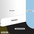 thumbnail image 3 of Doublure de Piscine, Coussinage à Faible Compression Tapis de Piscine 4 Mètres Haute Densité Réutilisable et Durable pour Usage Domestique, 3 of 7