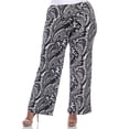 thumbnail image 1 of White Mark Pantalon Palazzo Imprimé pour Femmes, 1 of 5