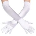 thumbnail image 4 of Women Long Gloves Satin Opera Evening Party Prom Costume Gloves, 4 of 5