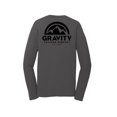 thumbnail image 2 of Gravity Outdoor Co. Chemise à Manches Longues Performance - Charbon - Logo Noir - G, 2 of 2