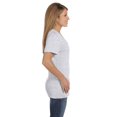 thumbnail image 4 of Hanes T-Shirt à Col en V Nano-T pour Femmes, m, Cendre, 4 of 4