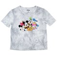 thumbnail image 1 of T-Shirt Délavé à l'Acide pour Filles Disney Mickey Mouse et Ses Amis, Graphique Usé (2X), 1 of 2