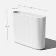 thumbnail image 3 of Veradek Demi Series Span 36" Plastic-Stone Planter - (White), 3 of 12