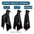 thumbnail image 3 of Two sets Three-in-one Cape Raincoat Adult Outdoor Hiking And Mountaineering Riding Lightweight Portable Multifunctional Poncho, 3 of 3