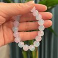 thumbnail image 3 of LYMAYTER Women Bracelet Beads Bracelet - Contrast Color, Elastic Rope, Faux Crystal, 3 of 7
