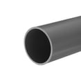thumbnail image 1 of Unique Bargains PVC Rigid Round Pipe 57mm ID 63mm OD 20cm/8' Length Light Grey High Impact for Water Pipe, Crafts, Cable Sleeves, 1 of 6